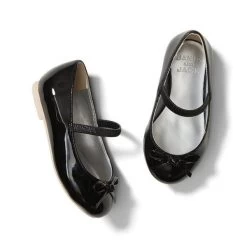 Patent Bow Ballet Flat JJ Black 5 Patent Bow Ballet Flat JJ Black -Fashionable Kids Shop 100032915 alt1 JJ