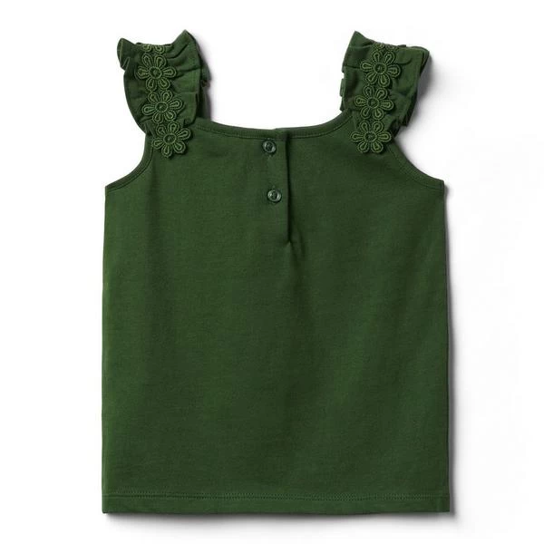 Ruffle Strap Top Creeping Ivy 2 Ruffle Strap Top Creeping Ivy - Image 2