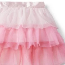 Ombre Tiered Tulle Skirt Barely Pink 5 Ombre Tiered Tulle Skirt Barely Pink -Fashionable Kids Shop 100043594 alt1 JJ