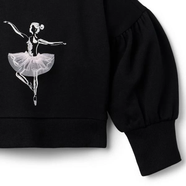 Ballerina Sweatshirt JJ Black 3 Ballerina Sweatshirt JJ Black - Image 3