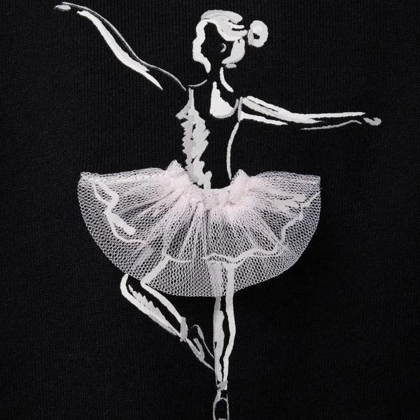 Ballerina Sweatshirt JJ Black 2 Ballerina Sweatshirt JJ Black - Image 2