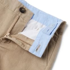 Linen Short Jack Khaki -Fashionable Kids Shop 100045385 alt1 JJ