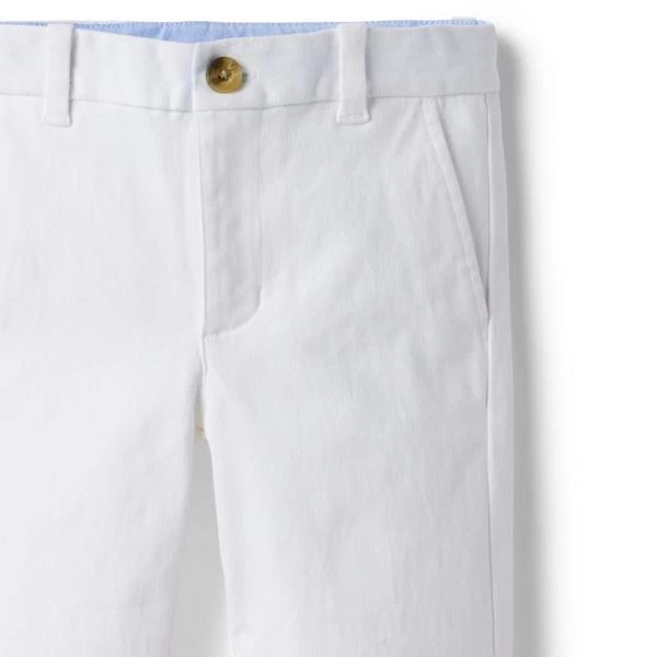 Stretch Twill Pant White 4 Stretch Twill Pant White - Image 4