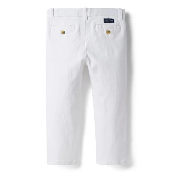 Stretch Twill Pant White 2 Stretch Twill Pant White - Image 2