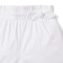 The Paperbag Waist Short White 5 The Paperbag Waist Short White -Fashionable Kids Shop 100045654 alt1 JJ