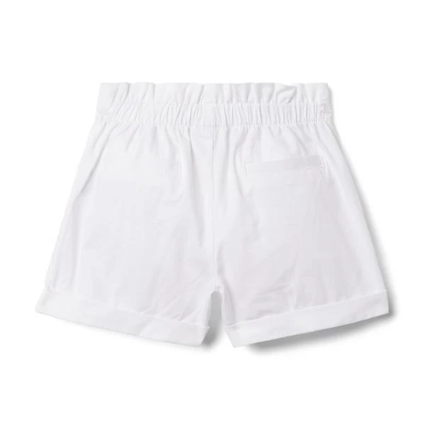 The Paperbag Waist Short White 2 The Paperbag Waist Short White - Image 2