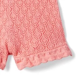 The Crochet Getaway Short Salmon Rose -Fashionable Kids Shop 100045997 alt1 JJ