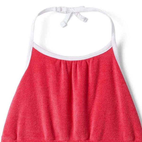 Halter Terry Romper Bitten Berry 3 Halter Terry Romper Bitten Berry - Image 3