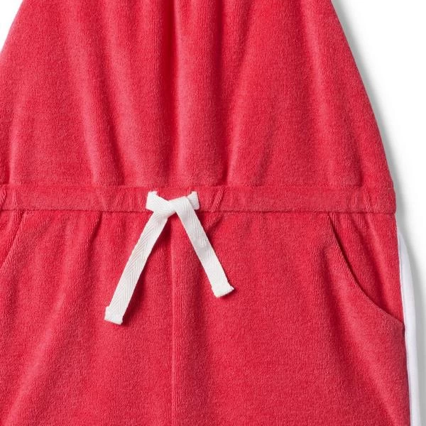 Halter Terry Romper Bitten Berry 4 Halter Terry Romper Bitten Berry - Image 4
