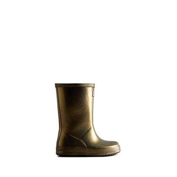 Hunter Original Kids First Classic Rain Boot Gold 3 Hunter Original Kids First Classic Rain Boot Gold - Image 3