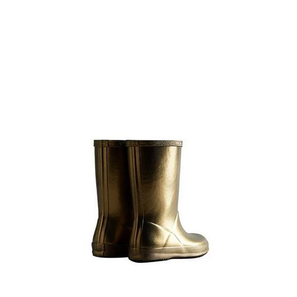 Hunter Original Kids First Classic Rain Boot Gold 2 Hunter Original Kids First Classic Rain Boot Gold - Image 2