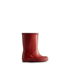 Hunter Original Kids First Classic Rain Boot Red -Fashionable Kids Shop 100046275 alt1 JJ