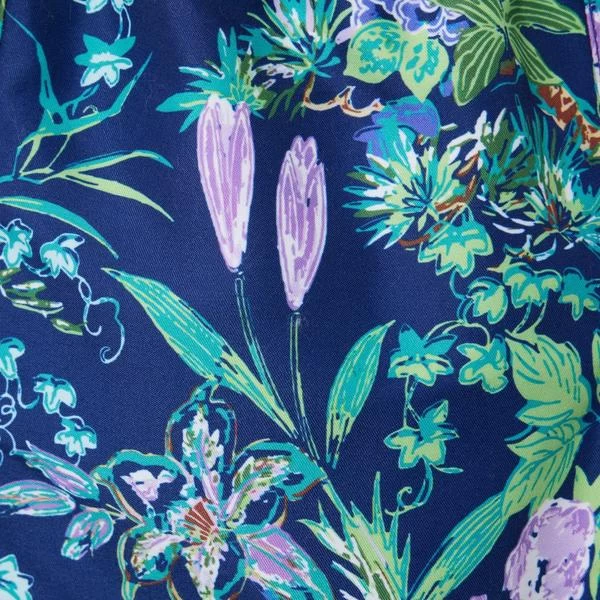 The Floral Poplin Baby Romper Blueprint Floral 5 The Floral Poplin Baby Romper Blueprint Floral - Image 5