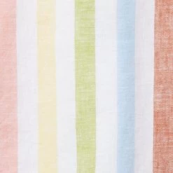 Baby Striped Linen-Cotton Overall White Stripe -Fashionable Kids Shop 100046338 alt1 JJ