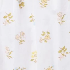 Baby Floral Crochet Trim Dress White Floral 8 Baby Floral Crochet Trim Dress White Floral -Fashionable Kids Shop 100046343 alt2 JJ