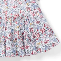 The Park Blooms Baby Dress Jet Ivory Ditsy Floral -Fashionable Kids Shop 100046373 alt3 JJ