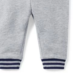 The Striped Trim Baby Jogger Classic Grey Heather -Fashionable Kids Shop 100046389 alt1 JJ