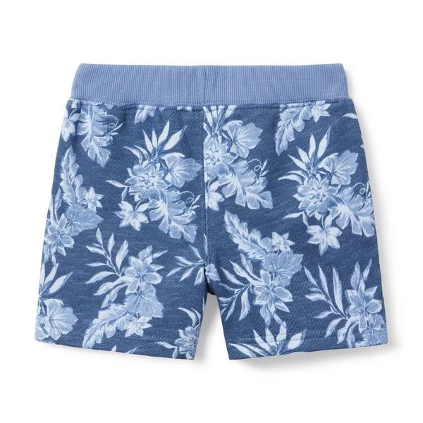 Tropical French Terry Short Stone Wash Tropical 2 Tropical French Terry Short Stone Wash Tropical - Image 2