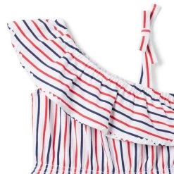 The Red, White And You Romper White Stripe -Fashionable Kids Shop 100046630 alt1 JJ