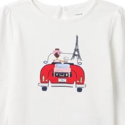 Paris Tee Jet Ivory -Fashionable Kids Shop 100046645 alt1 JJ