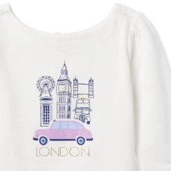 London Tee Jet Ivory -Fashionable Kids Shop 100046696 alt1 JJ
