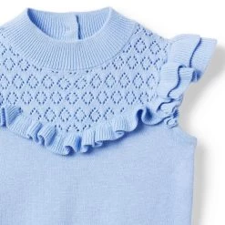 The Skyline Crochet Top Bye Bye Blue -Fashionable Kids Shop 100046709 alt1 JJ