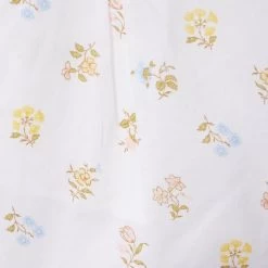 Floral Bow Romper White Floral 6 Floral Bow Romper White Floral -Fashionable Kids Shop 100046779 alt1 JJ