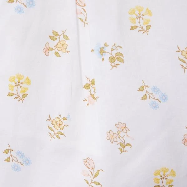 Floral Bow Romper White Floral 3 Floral Bow Romper White Floral - Image 3