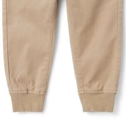The Button Twill Jogger Jack Khaki -Fashionable Kids Shop 100046804 alt2 JJ
