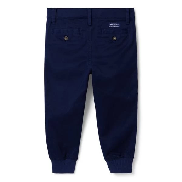The Button Twill Jogger Merchant Marine 2 The Button Twill Jogger Merchant Marine - Image 2