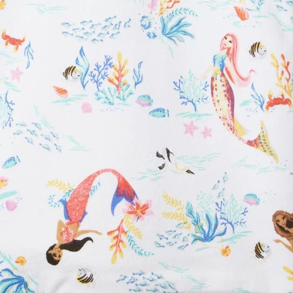 Disney The Little Mermaid Sweatshirt White Mermaid Print 3 Disney The Little Mermaid Sweatshirt White Mermaid Print - Image 3