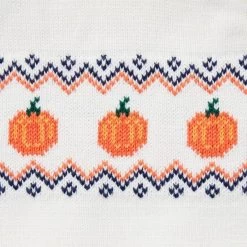 The Pumpkin Fair Isle Baby Sweater Jet Ivory Pumpkin Fair Isle -Fashionable Kids Shop 100046952 alt1 JJ
