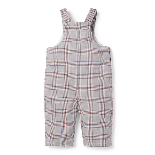 The Plaid City Baby Overall Rain Drum Plaid 2 The Plaid City Baby Overall Rain Drum Plaid - Image 2