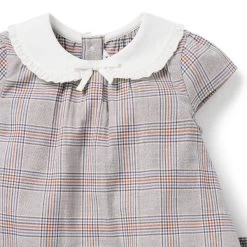 The Plaid City Baby Set Rain Drum Plaid -Fashionable Kids Shop 100046983 alt2 JJ