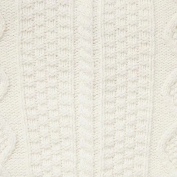 Baby Cable Knit Shawl Collar Cardigan Cream And Sugar 3 Baby Cable Knit Shawl Collar Cardigan Cream And Sugar - Image 3