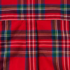 Baby Tartan Poplin Bodysuit Bradbury Red Tartan 6 Baby Tartan Poplin Bodysuit Bradbury Red Tartan -Fashionable Kids Shop 100046988 alt1 JJ