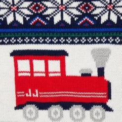 Baby Train Fair Isle Sweater One-Piece Merchant Marine Fair Isle -Fashionable Kids Shop 100046991 alt1 JJ