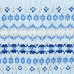 Baby Fair Isle Cardigan Blue Feather Fair Isle 6 Baby Fair Isle Cardigan Blue Feather Fair Isle -Fashionable Kids Shop 100047002 alt1 JJ