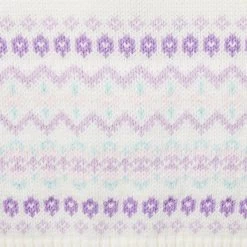 Baby Fair Isle Ruffle Collar Cardigan Cream And Sugar Fair Isle -Fashionable Kids Shop 100047004 alt1 JJ