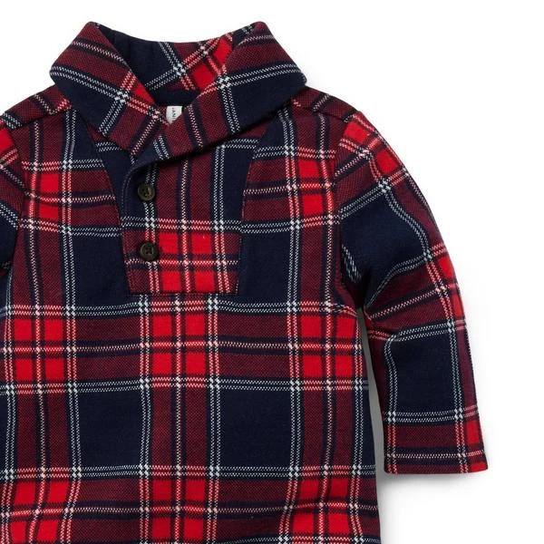 The Tartan Baby One-Piece Bradbury Red Tartan 4 The Tartan Baby One-Piece Bradbury Red Tartan - Image 4
