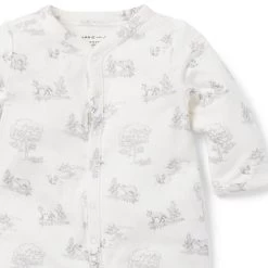 Baby Woodland Footed One-Piece Jet Ivory Woodland -Fashionable Kids Shop 100047025 alt1 JJ