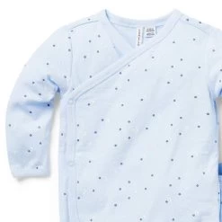 Baby Moon And Stars Wrap Matching Set Peek-A-Blue Moon And Stars -Fashionable Kids Shop 100047031 alt2 JJ