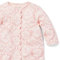 Baby Woodland Toile Footed One-Piece Pearl Woodland Toile -Fashionable Kids Shop 100047039 alt2 JJ