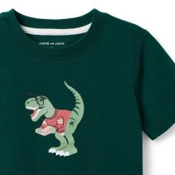 Dinosaur Varsity Graphic Tee Enchanted Forest -Fashionable Kids Shop 100047047 alt1 JJ