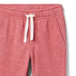 Slub French Terry Jogger Mauvewood -Fashionable Kids Shop 100047052 alt1 JJ