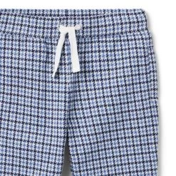 Houndstooth Jogger Nantucket Blue Houndstooth 5 Houndstooth Jogger Nantucket Blue Houndstooth -Fashionable Kids Shop 100047053 alt1 JJ
