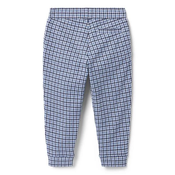Houndstooth Jogger Nantucket Blue Houndstooth 2 Houndstooth Jogger Nantucket Blue Houndstooth - Image 2