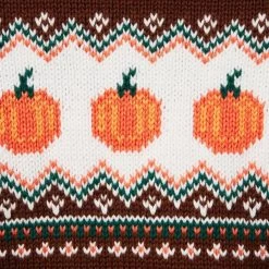 The Pumpkin Fair Isle Sweater Potting Soil Pumpkin Fair Isle -Fashionable Kids Shop 100047096 alt1 JJ