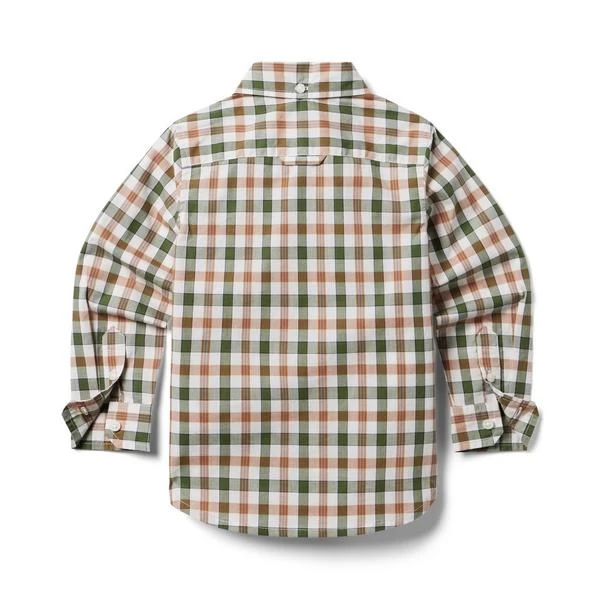 The Gingham Poplin Shirt Jet Ivory Gingham 2 The Gingham Poplin Shirt Jet Ivory Gingham - Image 2