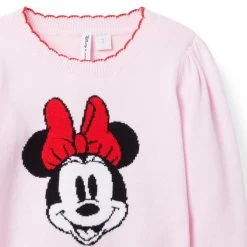 Disney Minnie Mouse Sweater Fifties Pink -Fashionable Kids Shop 100047242 alt2 JJ